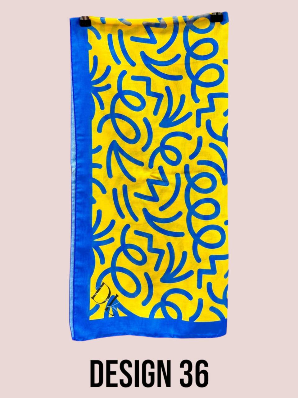 Bawal Premium Cotton Voile 48”(Coloured Series) Design 36