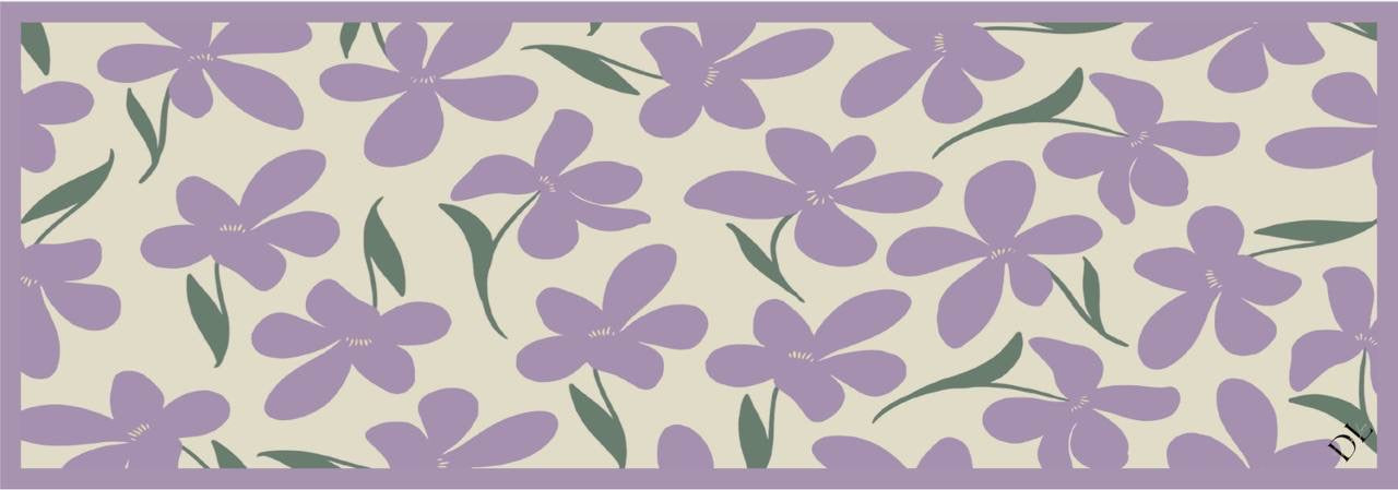 Printed Heavy Chiffon Shawl -Design 5
