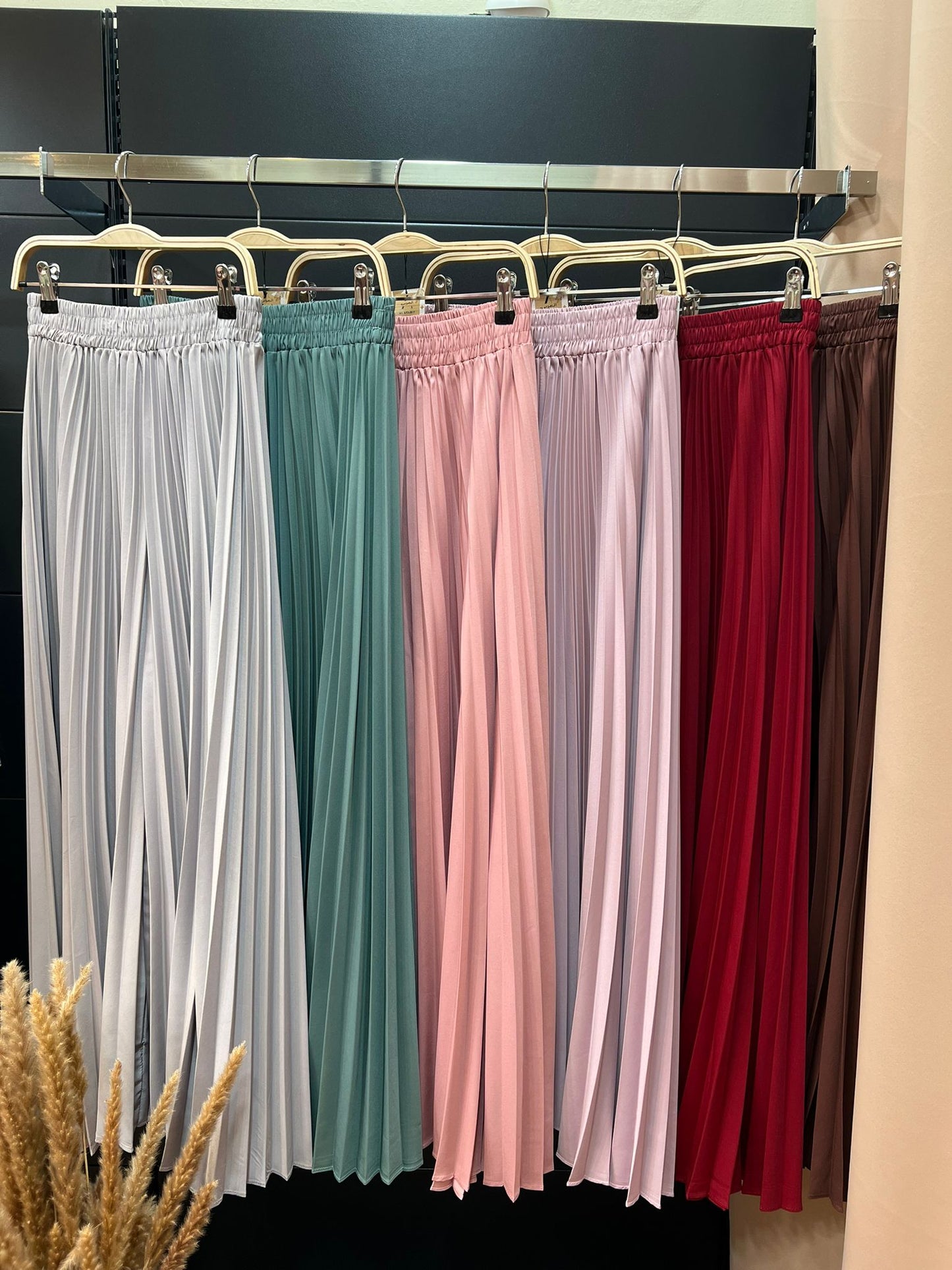 Pleated Palazzo Pants