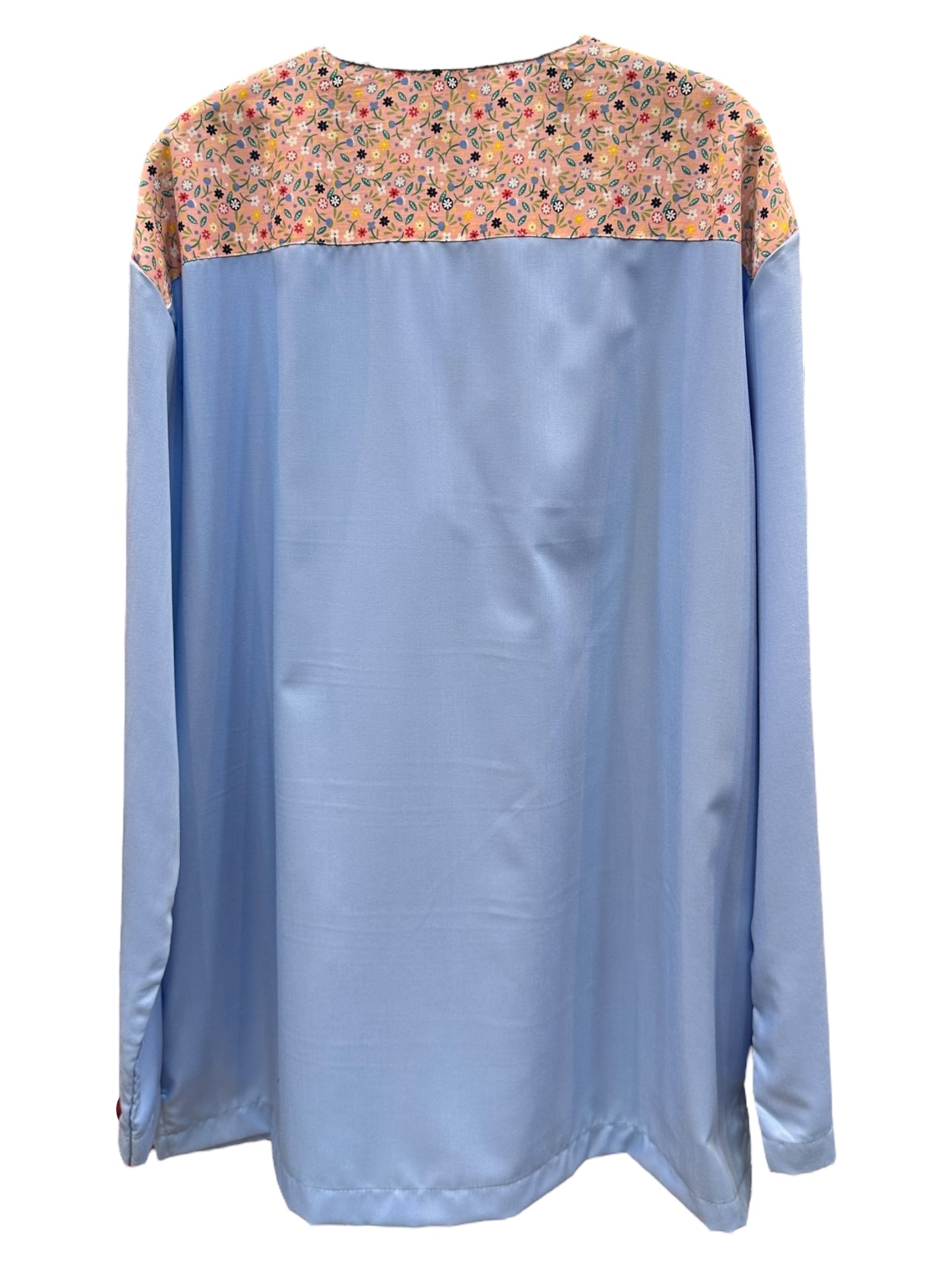 KURTA JEJAKA: BABY BLUE LIDAH BUAYA