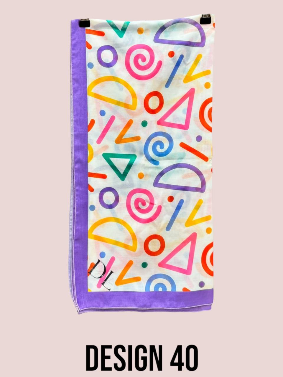 Bawal Premium Cotton Voile 48”(Coloured Series) Design 40