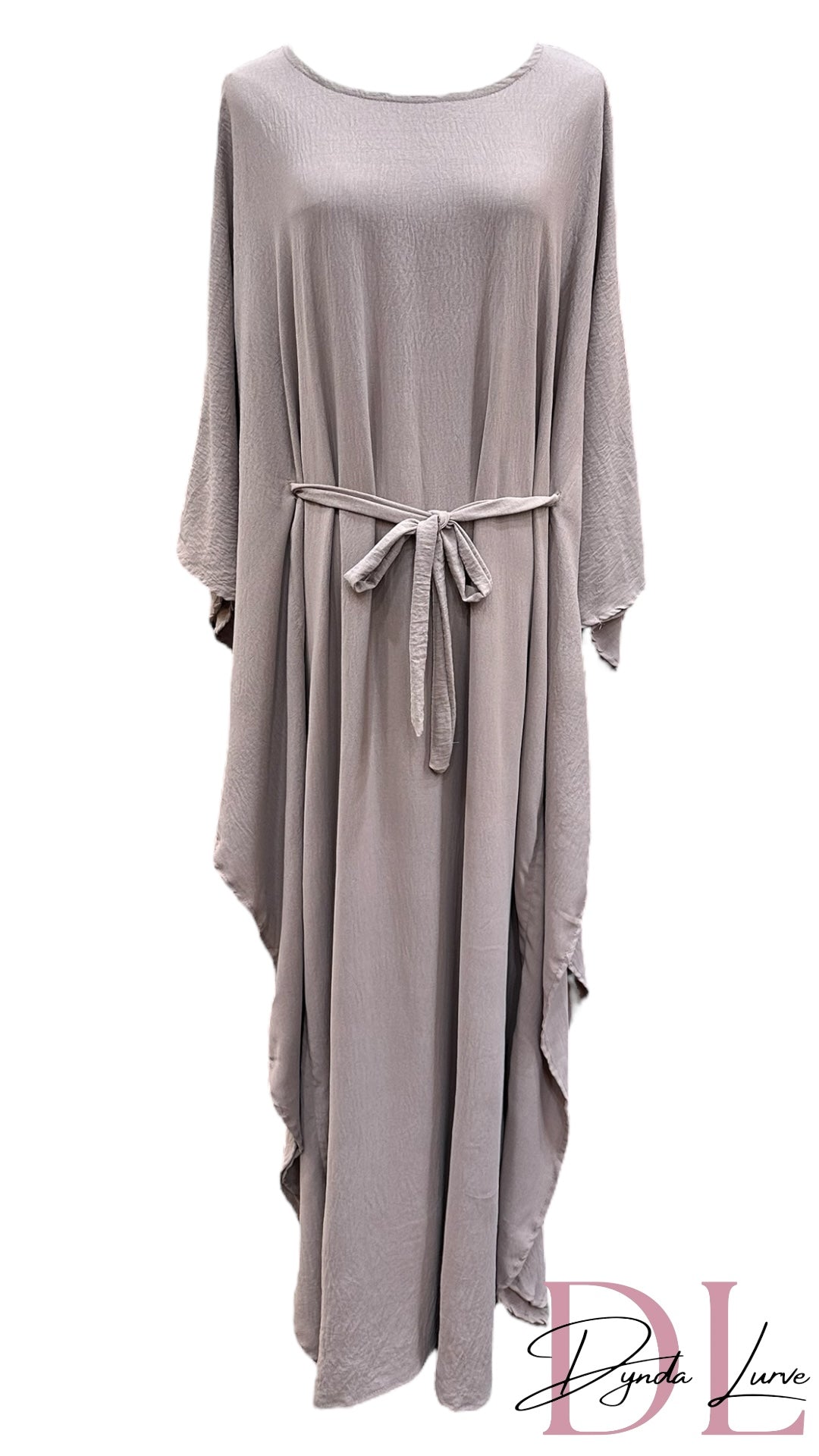 P54 Batwing Kaftan Crinkled