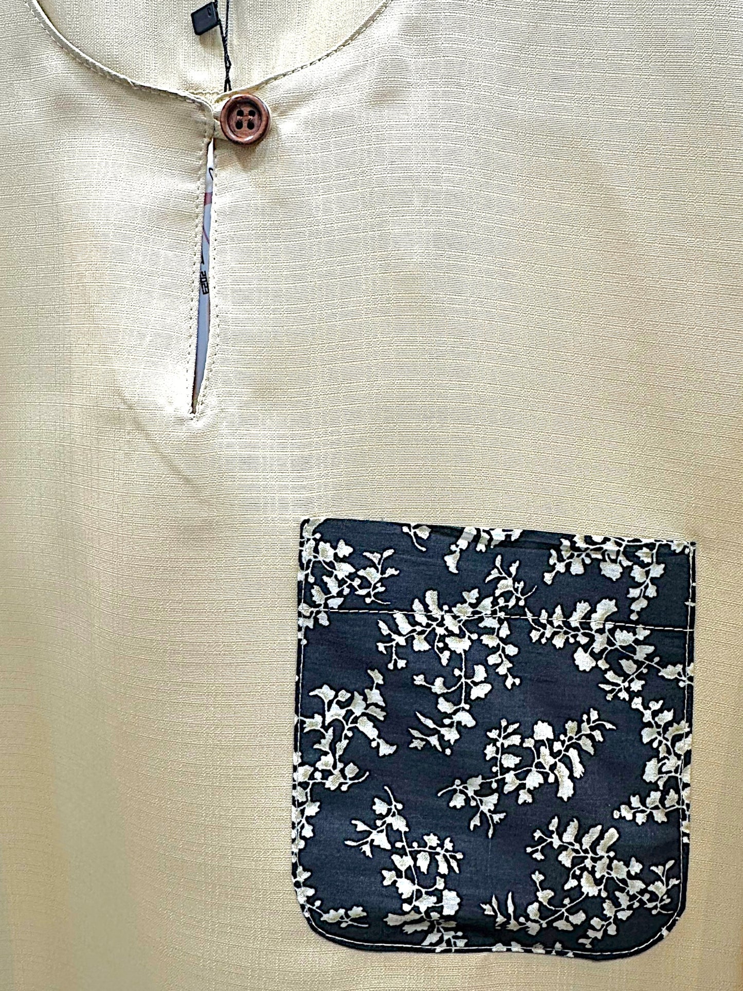 KURTA JEJAKA: BEIGE BAHULU