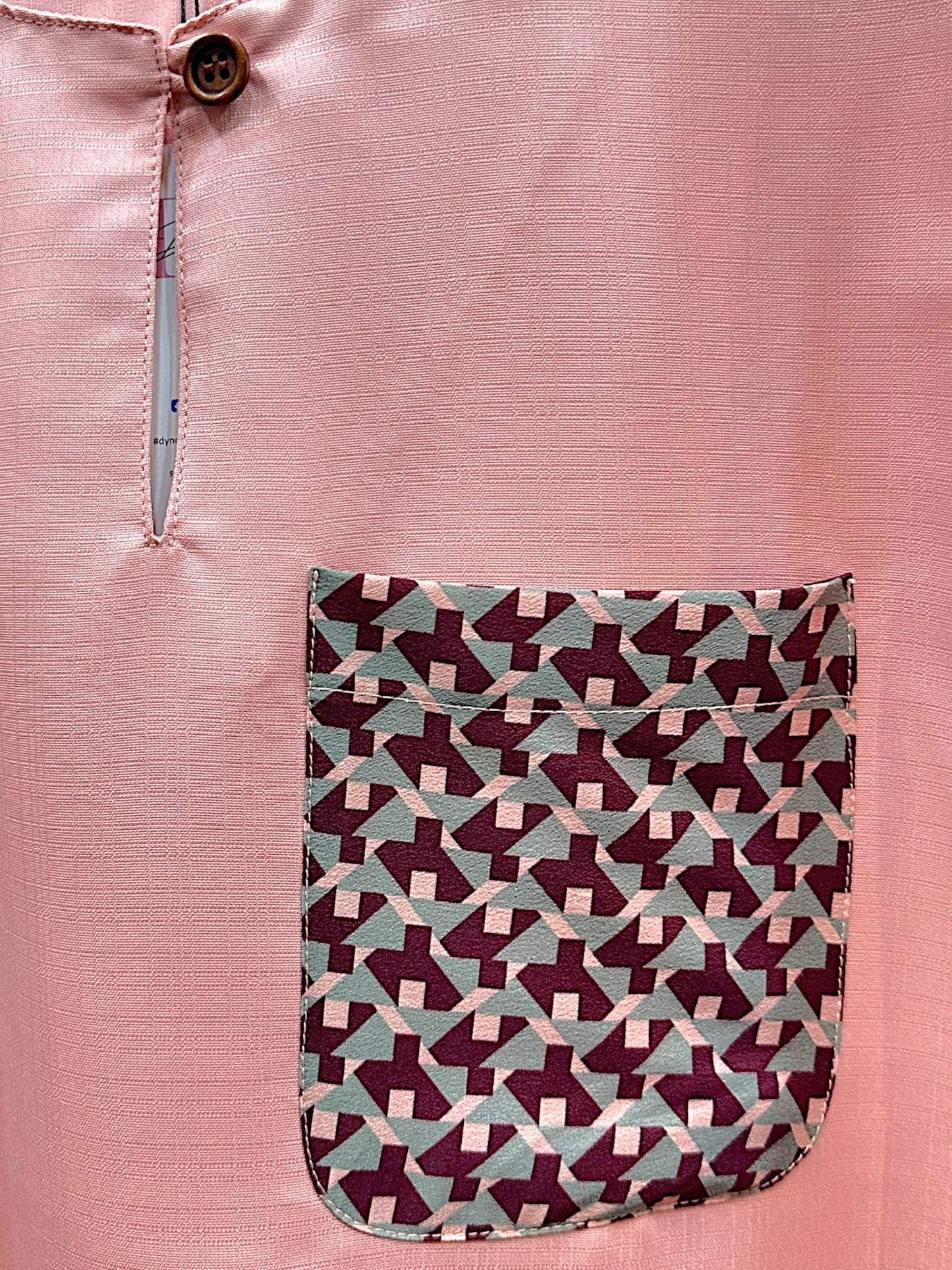 KURTA JEJAKA: LIGHT PINK LAPIS