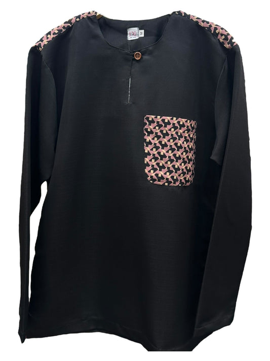 KURTA JEJAKA: BLACK WAJIK