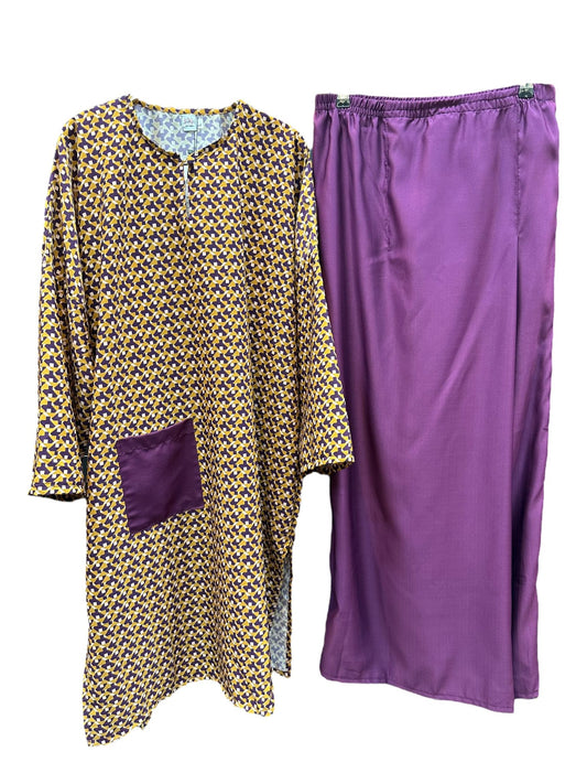 Kurung Gadis: Purple Angku