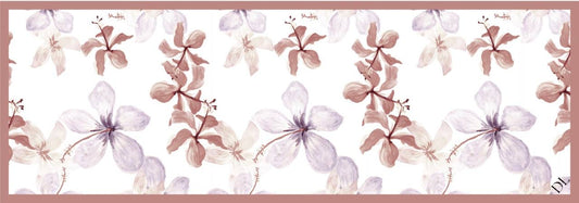 PRINTED STRETCH SATIN SHAWL -Design 4