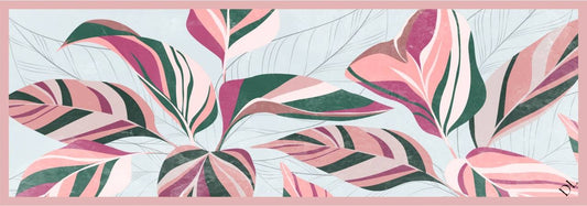 PRINTED STRETCH SATIN SHAWL -Design 8