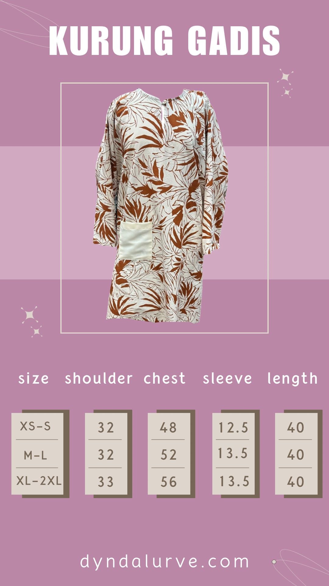 Kurung Gadis: Light Grey Makmur